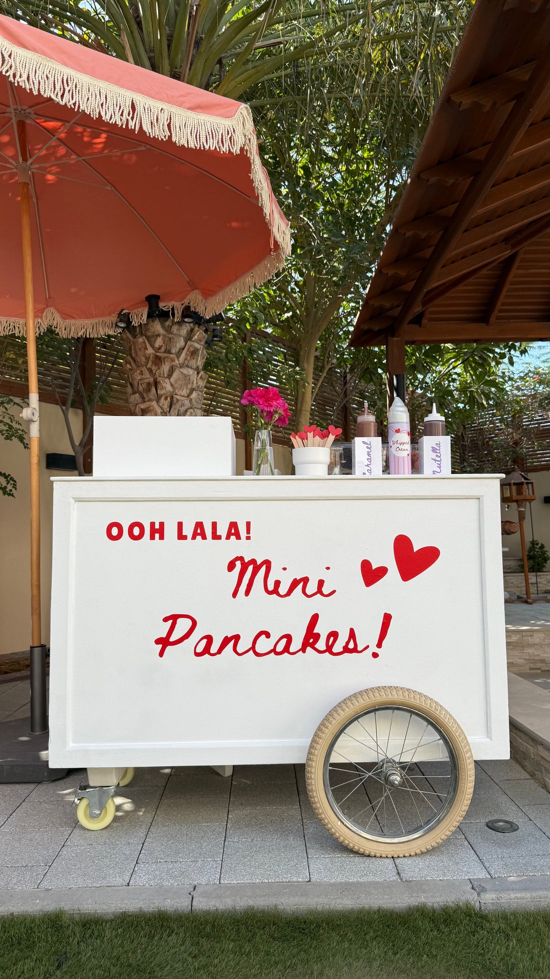 Mini pancakes mobile cart dubai