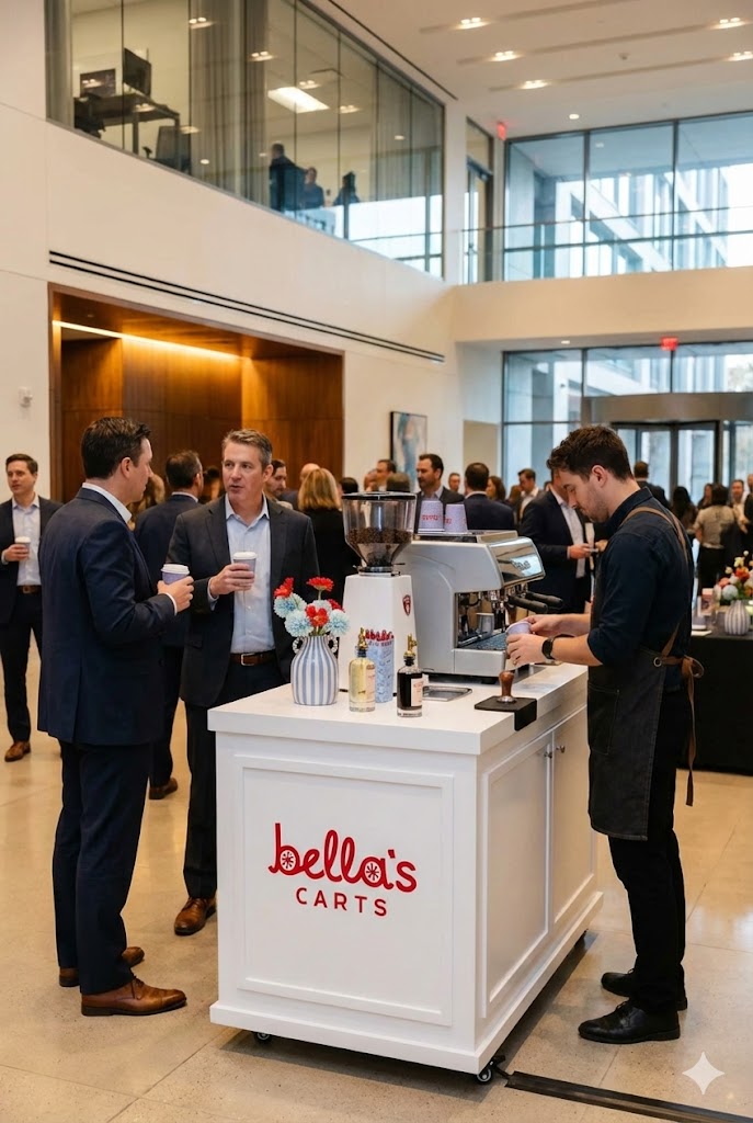 Coffee Service for Corporate Events: Elevating Office Experiences with Bella’s Carts