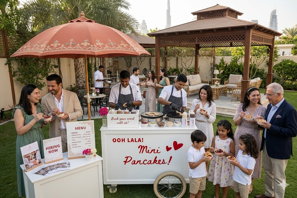 Hire Mini Pancakes Cart in Dubai for Your Next Event