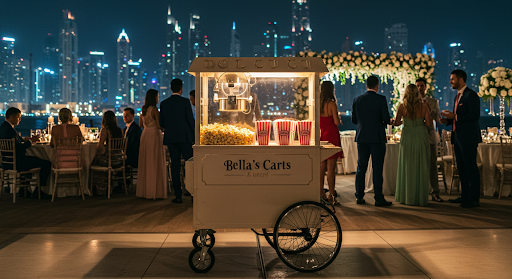Popcorn Cart Dubai – The Ultimate Rental Service for Events, Parties & Weddings